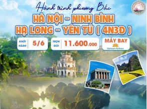 HÀ NỘI - NINH BÌNH - HẠ LONG 4N3Đ