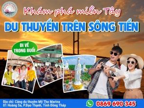 DU THUYỀN TRÊN SÔNG TIỀN