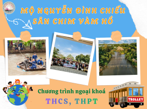 MỘ CỤ NGUYỄN ĐÌNH CHIỂU - SÂN CHIM VÀM HỒ