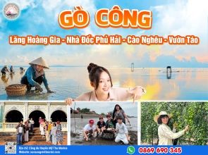 BIỂN TÂN THÀNH - GÒ CÔNG - TRẢI NGHIỆM CÀO NGHÊU - VƯỜN TÁO