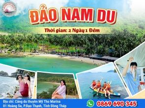 ĐẢO NAM DU - CÂU CÁ - LẶN NGẮM SAN HÔ