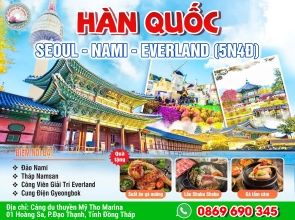 HÀN QUỐC - SEOUL - NAMI - EVERLAND