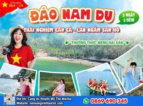 HÒN NGỌC NAM DU - CÂU CÁ - LẶN NGẮM SAN HÔ