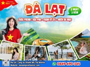 ĐÀ LẠT NGÀN HOA - THAM QUAN ĐIỂM MỚI