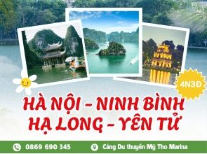 HÀ NỘI - NINH BÌNH - HẠ LONG - YÊN TỬ 4N3Đ