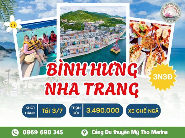 BÌNH HƯNG - NHA TRANG - THƯỞNG THỨC TÔM HÙM