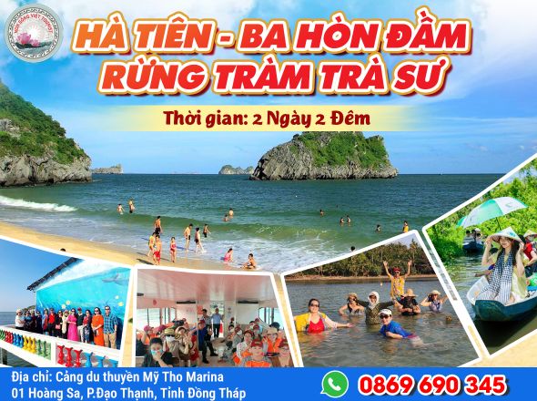 HÀ TIÊN - BA HÒN ĐẦM - RỪNG TRÀM TRÀ SƯ