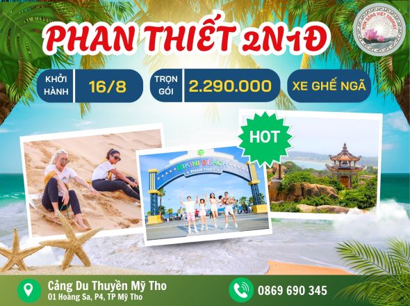 PHAN THIẾT - BIKINI BEACH - SAFARI CAFE - TRẢI NGHIỆM ĐÁNH GOLF