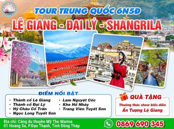 LỆ GIANG - ĐẠI LÍ - SHANGRILA