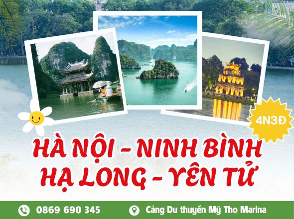 HÀ NỘI - NINH BÌNH - HẠ LONG - YÊN TỬ 4N3Đ