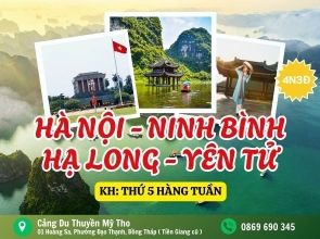 HÀ NỘI - NINH BÌNH - HẠ LONG - YÊN TỬ 4N3Đ